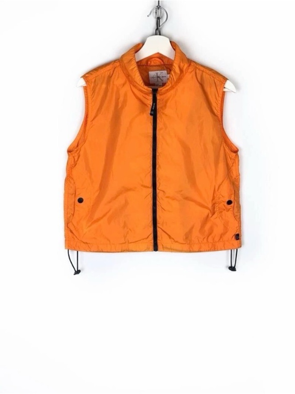 Calvin Klein Jeans Bright Orange Logo Jacket